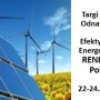 RENEXPO Poland. V Międzynarodowe Targi Energii Odnawialnej i Efektywności Energetycznej