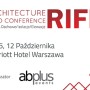 Czołowi architekci światowi na Konferencji RIFF Warszawa (12.10.2015)