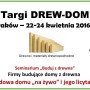 Pierwsze targi budownictwa drewnianego w Polsce – DREW-DOM, 22-24 kwietnia